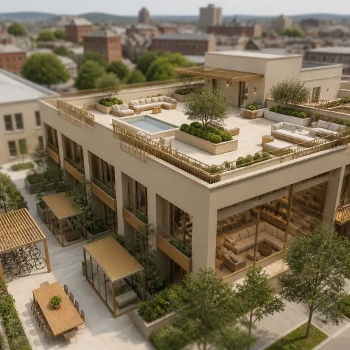 Albany state housing reimagined as a luxury urban retreat for students