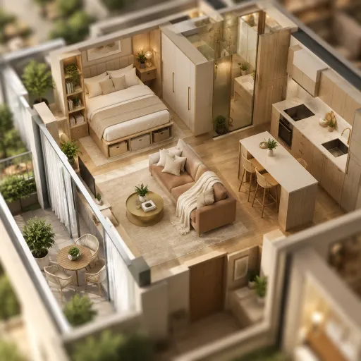 Campus villa apartments reimagined: refined room design for premium student living