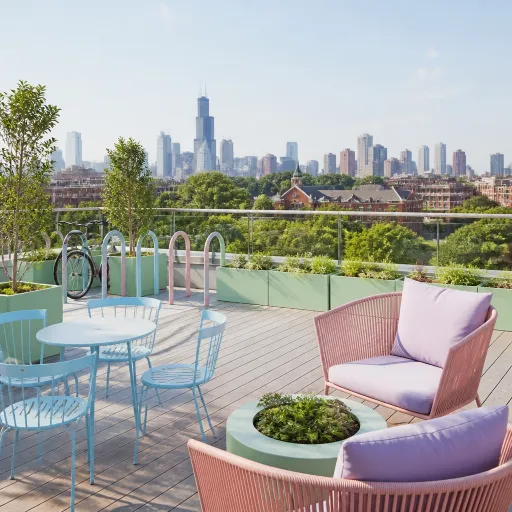 Elevated campus living at the Nest – NEIU student housing in Chicago